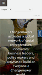 Mobile Screenshot of changemakers.com